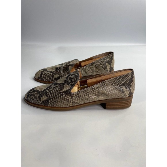 COPY - Lucky Brand Womens LK Cahill Leather Closed Toe Loafers Snakeprint Size … - Picture 2 of 10